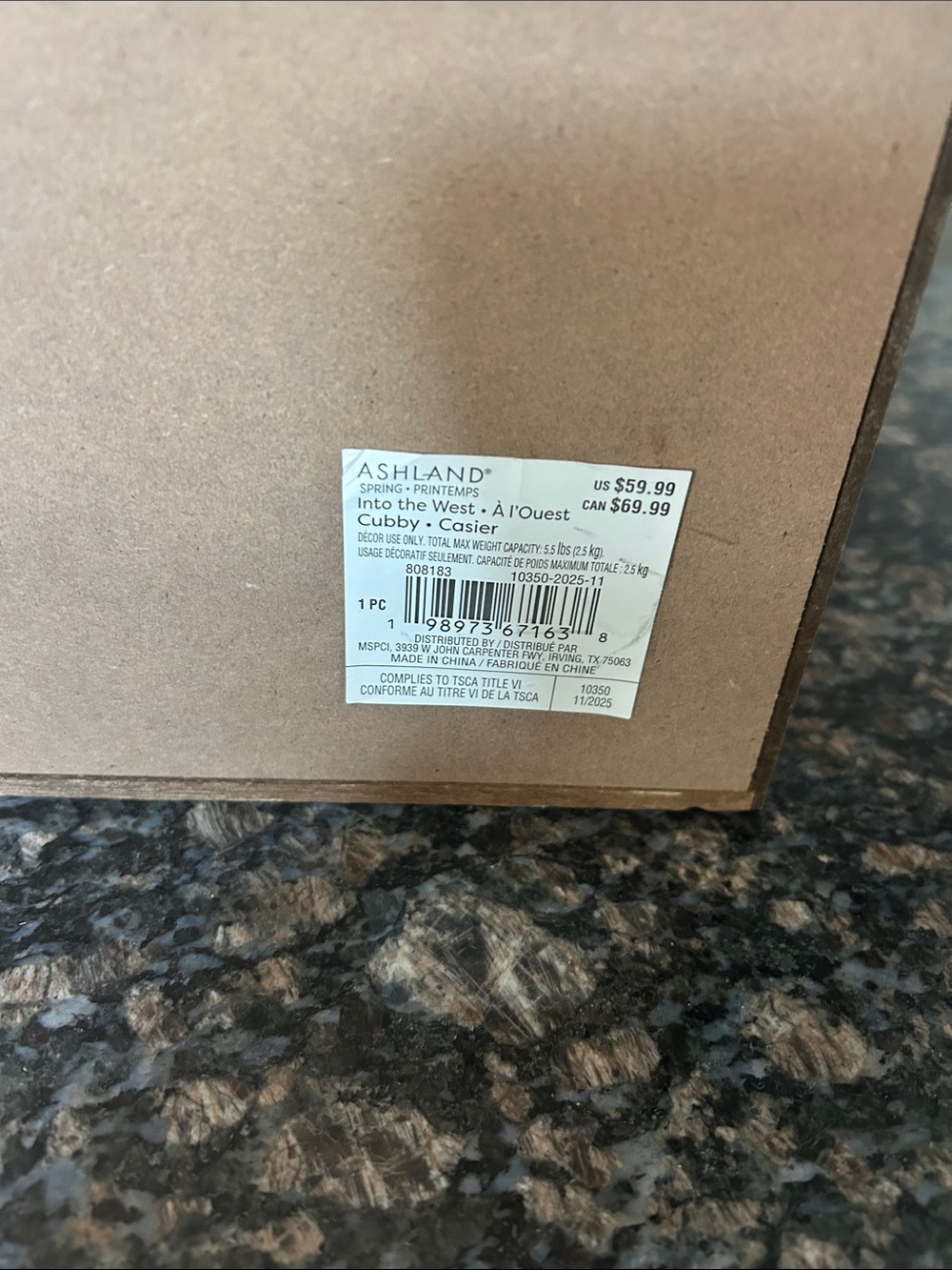 ASHLAND 28" FLORAK CUBBY NWT - Picture 7 of 8